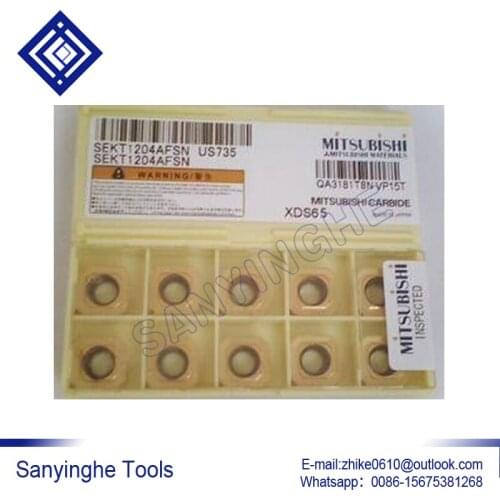 Free shipping high quality 50pcs/lots SEKT1204AFTN-FK VP15TF / SEKT1204AFTN-FK US735 cnc carbide turning inserts