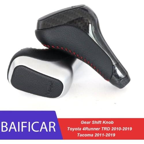 Baificar Brand New Customized Leather TRD Gear Shift Knob For Toyota 4Runner Tundra 2010-2021 Fortuner 2015-2021 FJ150 2009-2020
