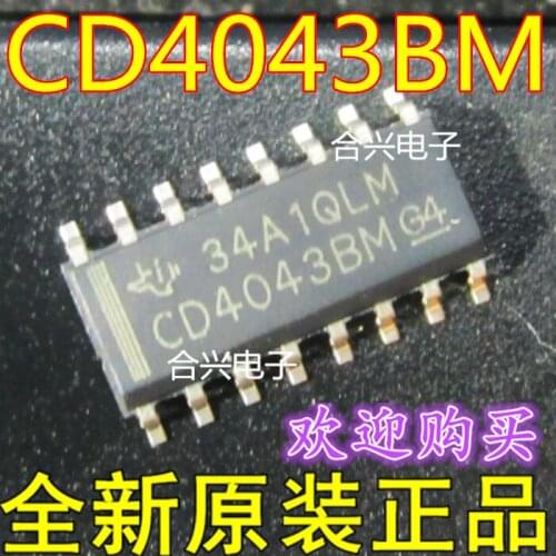 Cd4043bm96g4 Sop-16 Logic Latch