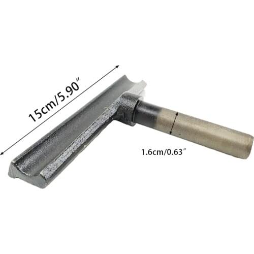 Woodworking Turning Tool Holder Length 15cm/5.91'' One-piece Casting Column Diameter 16mm/0.63'' for Metalworking Lathe