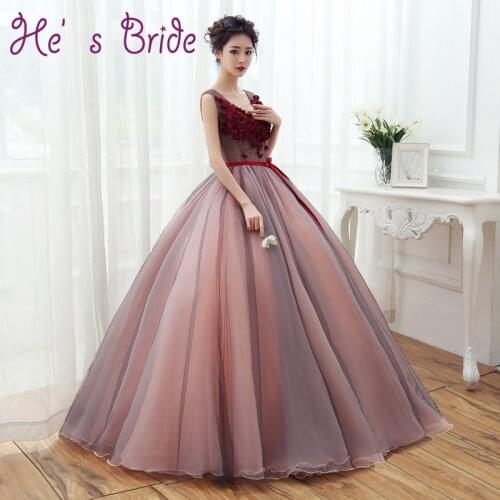 Женские пышные платья He's Bride China At AliExpress