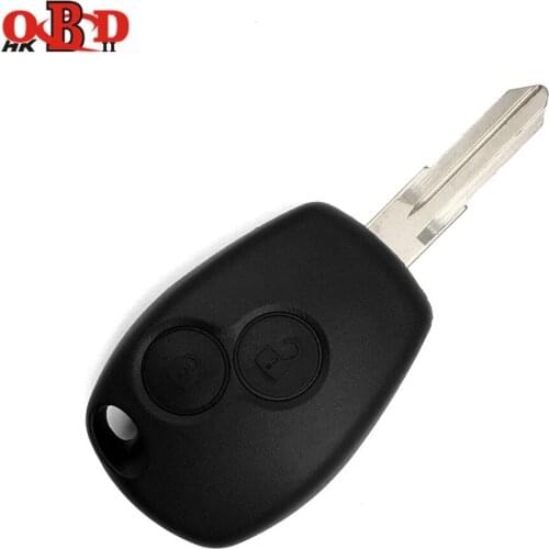 HKOBDII 2 Buttons Remote Car Key 433MHz ID46 for Renault with PCF7947AT Chip
