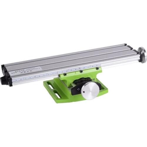 Mini Compound Table Multifunction Adjustable Working Cross Slide Table Worktable Bench Drill Vise Drill Milling Machine Stent