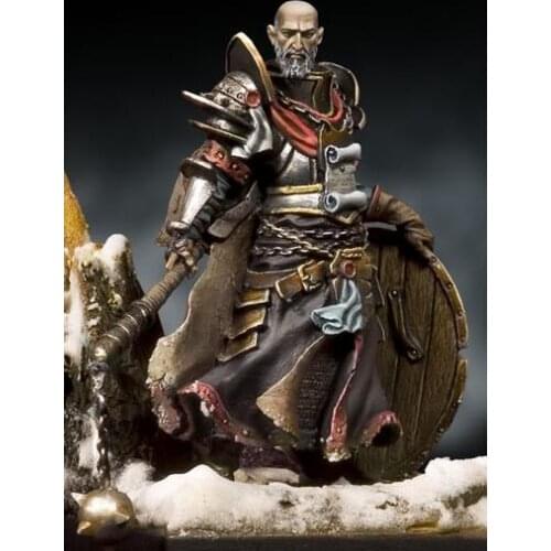 1/32 Resin Model Building Kit Figure Medieval warrior