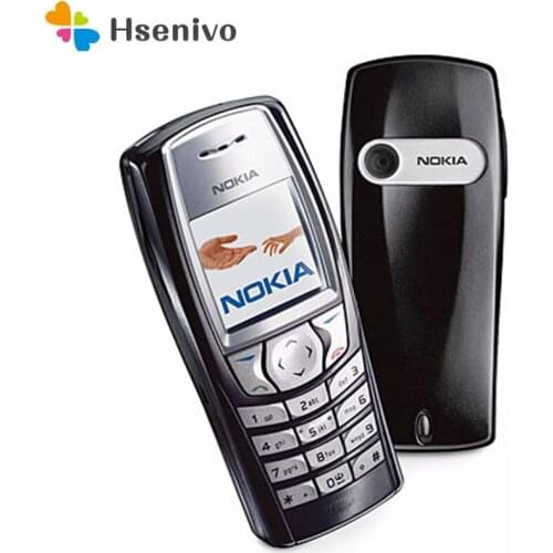 Nokia 6610i Refurbished-Original unlocked Nokia 6610i Unlocked GSM Bar Mobile phone Suppport English/Russian/Arabic Keyboard