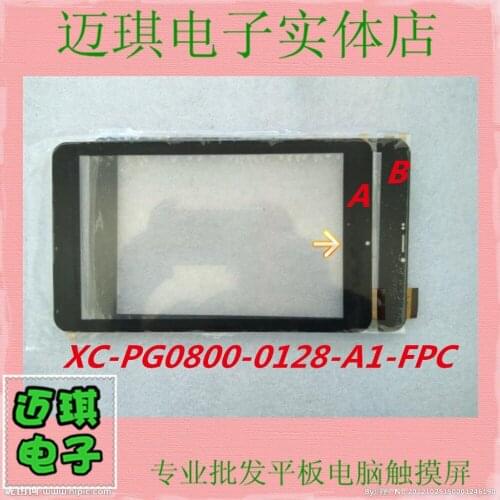 Original ccode Band handset U27GTS talk8 touch screen XC-PG0800-012B-A1-FPC new Multi point capacitive touch screen