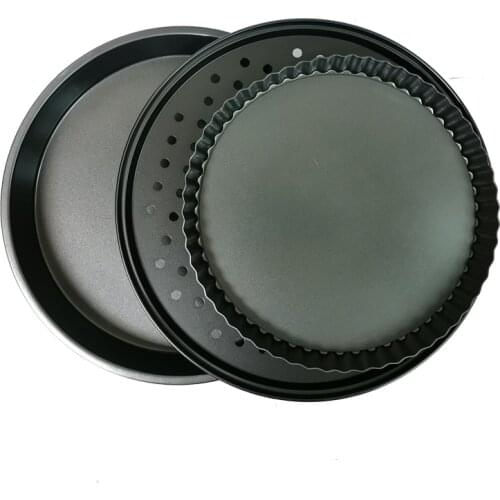 Oven Baking trays 3 pcs of baking pasty molds cake pan pizza tray
