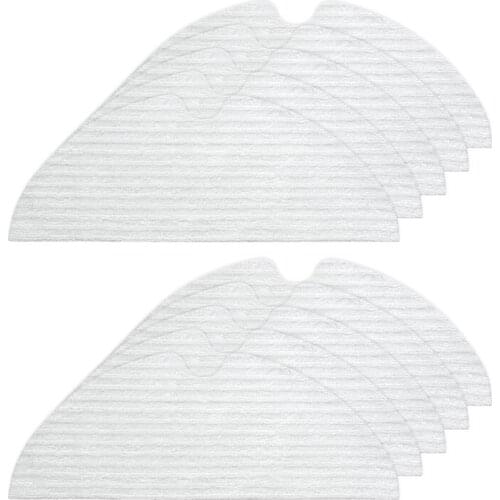 10Pcs Compatible Millet Sweeping Robot for Xiaomi Dreame F9 Disposable Mop, Replaceable Disposable Mop