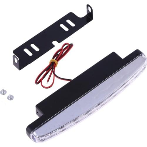 Universal 12V 100LM 8LED Daytime Running Lights Waterproof External Led Car Styling Light Source Fog Bar Lamp Impermeable Led