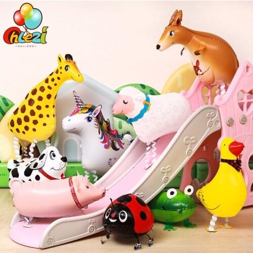 45 styles animals walking balloon Birthday Party Wedding decoration Balloons Event & Party Supplies Childrens toys