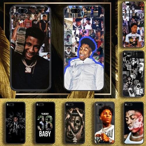 YoungBoy Never Broke Again Phone case For Xiaomi Mi Max Note 3 A2 A3 8 9 9T 10 Lite Pro Ultra black 3D waterproof soft bumper