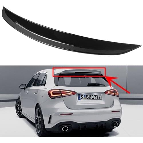 Rear Trunk Spoiler ABS Car Tail Wing for Mercedes Benz A class W177 A180 A160 A200 A220 A250 A45 A35 Hatchback 2019 2020 2021