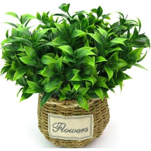 1Pc Artificial Leaf Branch Foliage Plant Bonsai DIY Party Holiday Home Decor