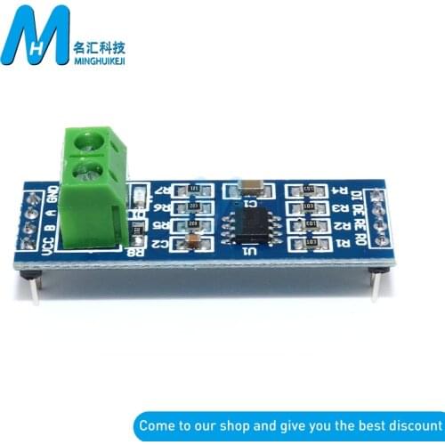 1PCS MAX485 Module RS-485 TTL Turn To RS485 MAX485CSA Converter Module For Arduino Microcontroller MCU Development Accessories