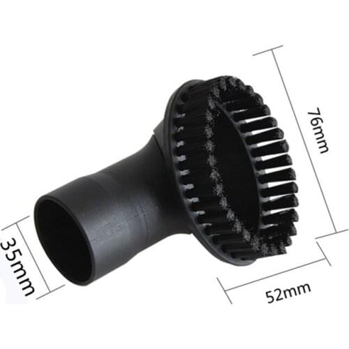 1 piece Universal tound nozzle with bristles 35mm for Nilfisk Parkside Festool Wetrok Taski Vacuum Cleaner Brush Accessories