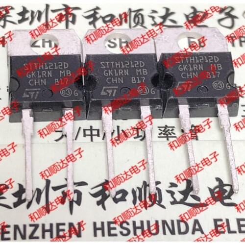 10pcs/lot STTH1212D brand new stock TO-220-2 1200V 12A