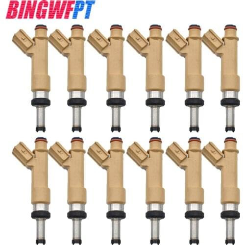 12pcs 100% Original New 23250-0T010 23250-39145 23250-37010 23250-0T020 fuel injector/nozzle for Toyota Corolla Scion xD 1.8L L4