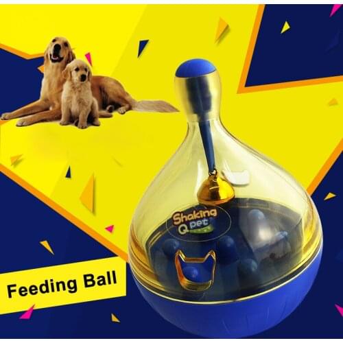 2021 New Pet Accessories Tumbler Feeding Ball Cat and Dog Toy Automatic Feeder Pet Supplies For Small Dogs