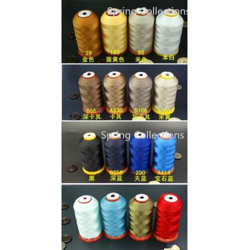 3pcs/lot High quality polyester Sewing Thread,Big Spool,300D, 1000m/Spool,Both For Machine By Hand High Tenacity