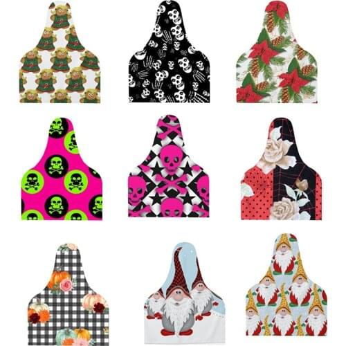 50pcs/25pairs Cow Tags Earrings- Christmas Gnomes Halloween Pumpkin Skull Stripe Earrings Faux Leather Earrings