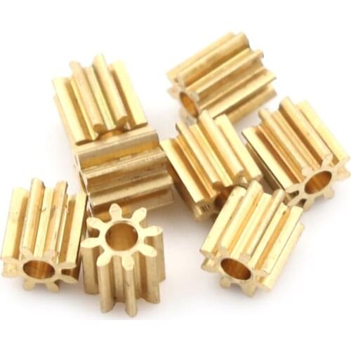 Motor Metal Gear Spare Parts For Syma X5C X5SW X5A RC Accessories Copper Gears For Helicopter Spare Parts Replacement 8pcs/set