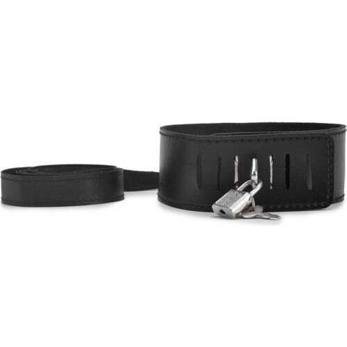 Bdsm Collar Leather And Leash Fetish Bondage Sex Necklace SM Toys Restraints Sex Toys For Adults Women Men Couples Games