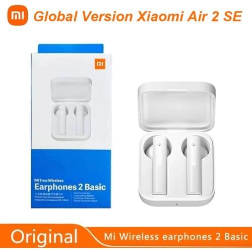 Xiaomi Mi True Wireless Earphones 2 Basic Bluetooth 5.0 Headphones Global Version Air 2 SE TWS Redmi Airdots S 2 Gaming Earbuds
