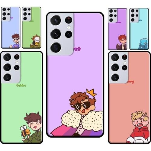 Dream Smp Phone Case For Samsung Galaxy S8 S9 S10 Plus S20 FE Note 10 Plus Note 20 Ultra S21 Coque