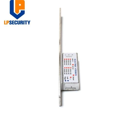 400KG holding force DC12V Stainless steel Electric Strike lock electronic door lock Fail secure / Fail safe