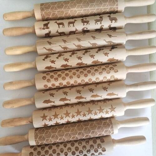 IVYSHION Wooden Rolling Pins For Dough