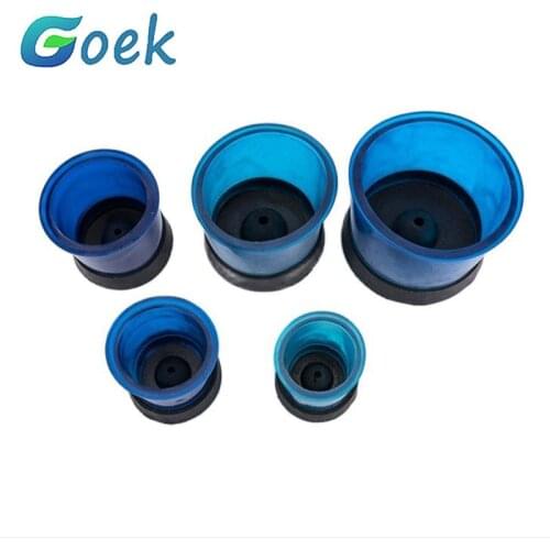 Dental Casting Flasks Rings Blue Plastic Round Formers Base Wax Dental Lab Tools 5 Size