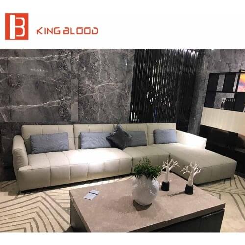 Leather sofa modern cheap sectional sofa set