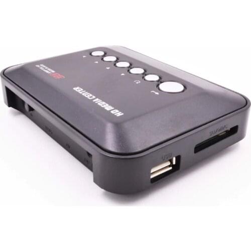 REDAMIGO Mini Full HD1080p H.264 MKV HDD HDMI Media Player Center with HDMI/AV/VGA/USB/SD/MMC with Remote controller HDDK3
