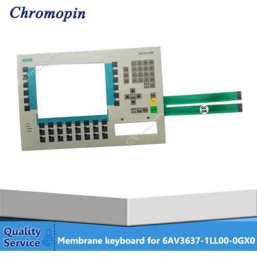 Membrane keyboard for 6AV3637-1LL00-0GX0 6AV3 637-1LL00-0GX0 6AV3637-1ML00-0GX0 6AV3 637-1ML00-0GX0 OP37