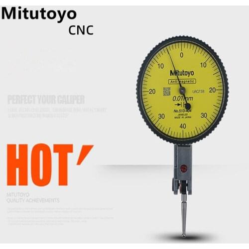 Mitutoyo CNC Micrometer 513-404 Analog Lever Dial Indicator Dial Accuracy 0.01 Range 0-0.8mm Diameter 40mm 32mm Measuring Tool