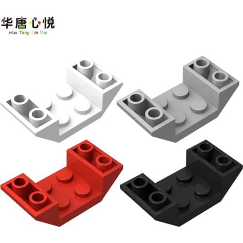 MOC 4871 2x4 Anti-bevel Slope Brick Plastic Plate Normal Bricks Toys For Children Educational DIY Compatible Building Block Gift