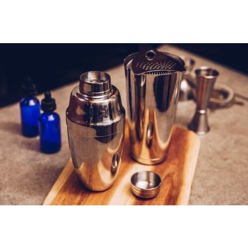 550ml Rose Gold Cocktail Bar set Bartender Kit 9-Piece Bar Tool Set Bar Accessories Home Bars