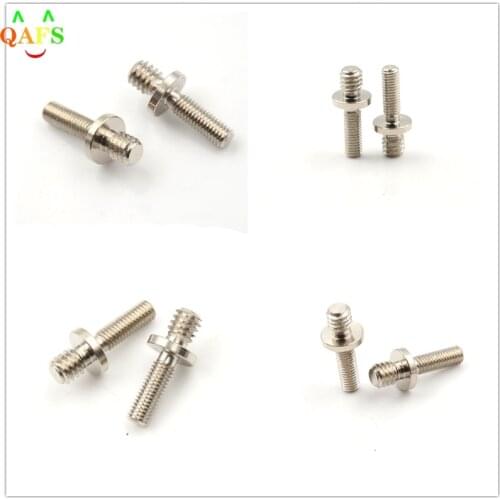 New 2pcs/lot 11mm x 26.1mm 1/4" Male Threaded to M5 Male Threaded screw Adapters for tripod camera