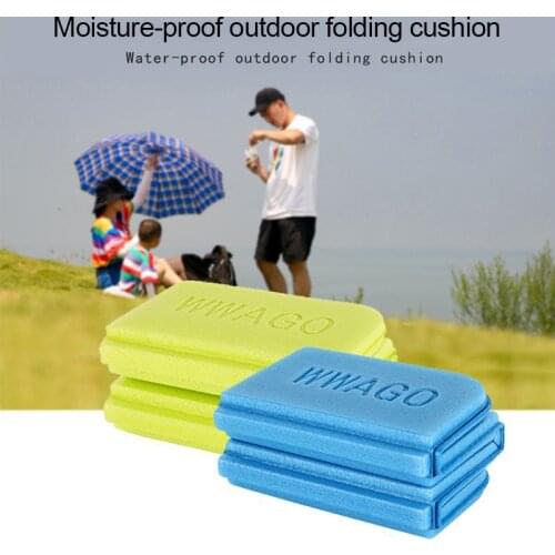 New Foldable Folding Outdoor Camping Mat XPE Portable Small Cushion Moisture-Proof Waterproof Prevent Dirty Picnic Mat Beach Pad