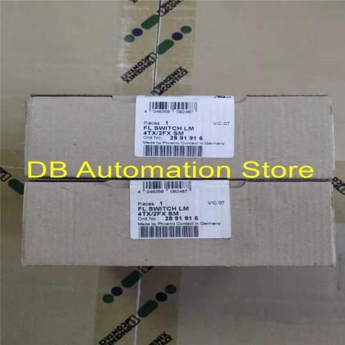 PHOENIX CONTACT Industrial Ethernet Switch - FL SWITCH LM 4TX/2FX SM - NO.2891916
