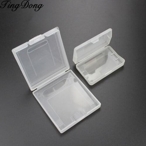 Clear Plastic Cases For Nintendo GBC GBP & For gameboy Advance GBA SP GBA Games Card Cartridge box