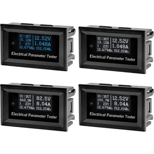 RD-OLED 7 in 1 Electrical Parameter Meter Tester Voltage Amp Current Power Energy Tester Multifunction Tester
