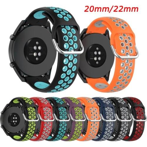 For Amazfit GTR 2 Strap Sport Wristband Replacement Bracelet for Xiaomi Huami Amazfit Bip/GTS/Pace/Stratos 2S 3 Watch Band Belt
