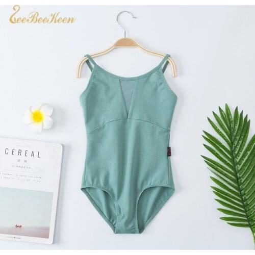 100-170cm height Girls Mesh Gymnastics Leotards Yellow/Green Ballet Dancewear For Children Kids Ballet Tranning Dance Clothes