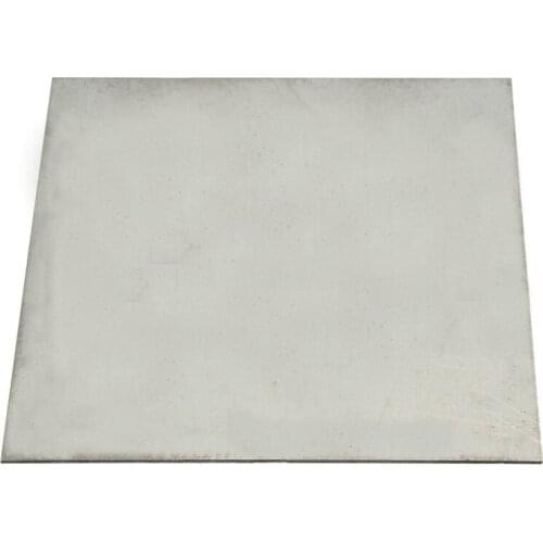 1mm x 100mm x 100mm Titanium Metal Plate Titan Platte Sheet Gr.5 Gr5 Grade 5 Ti Temperature 400-600 Degree Corrosion Resistance