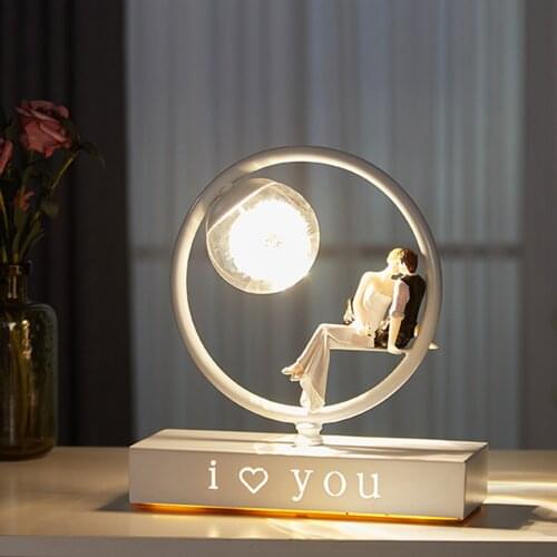 Eternal Flower Anniversary Wife Gift Romantic Bedroom Table L:amp Bluetooth Audio USB Charging Night Lights Decor