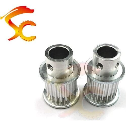 1PCS HTD 3M 20Teeth Timing Pulley Bore 8mm 10mm for width 15mm 3M Timing Belt Small backlash 3M pulley 20Teeth 20T