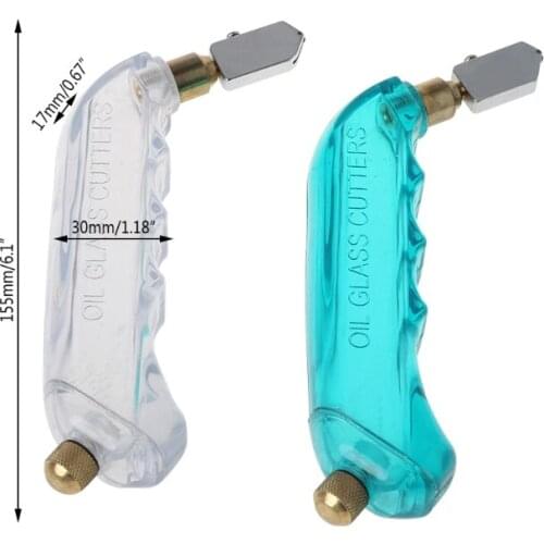 1PC Pistol Grip 0iled Glass Cutter Tungsten Carbide Stained Glass Cutting tool Wholesale dropshipping