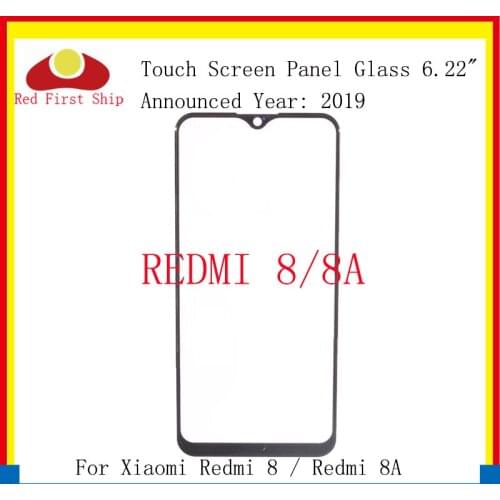10Pcs Front Outer Screen Glass Lens Replacement Touch Screen For Xiaomi Redmi 8 Redmi 8A