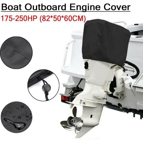 210D Oxford Boat 15-250HP Motor Cover Outboard Engine Protector Covers Waterproof 15 30 60 100 150 170 250 PH Motor Heavy-Duty